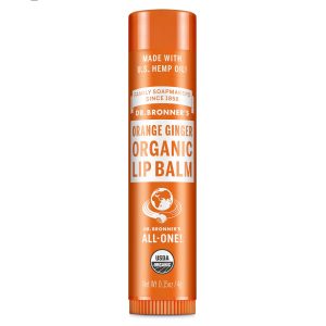 Dr Bronner's Orange Ginger - Organic Lip Balms